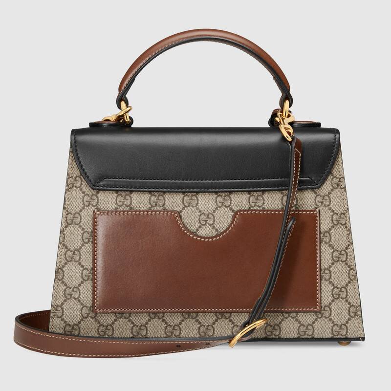 Gucci Padlock GG Supreme Top Handle Bag Shoulder Bag 453188